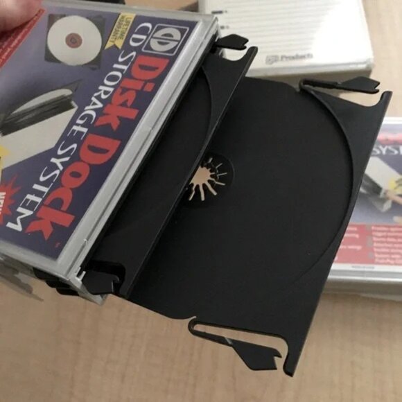 LP Vintage 80s Bundle of 4 6-Disc CD Holders Storage System Travel Organizers - Picture 3 of 5